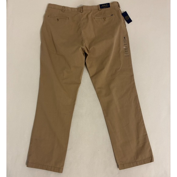 NWT Polo Ralph Lauren Chino Pants Mens 44Bx34 Classic Fit Preppy Office Business - Picture 2 of 8